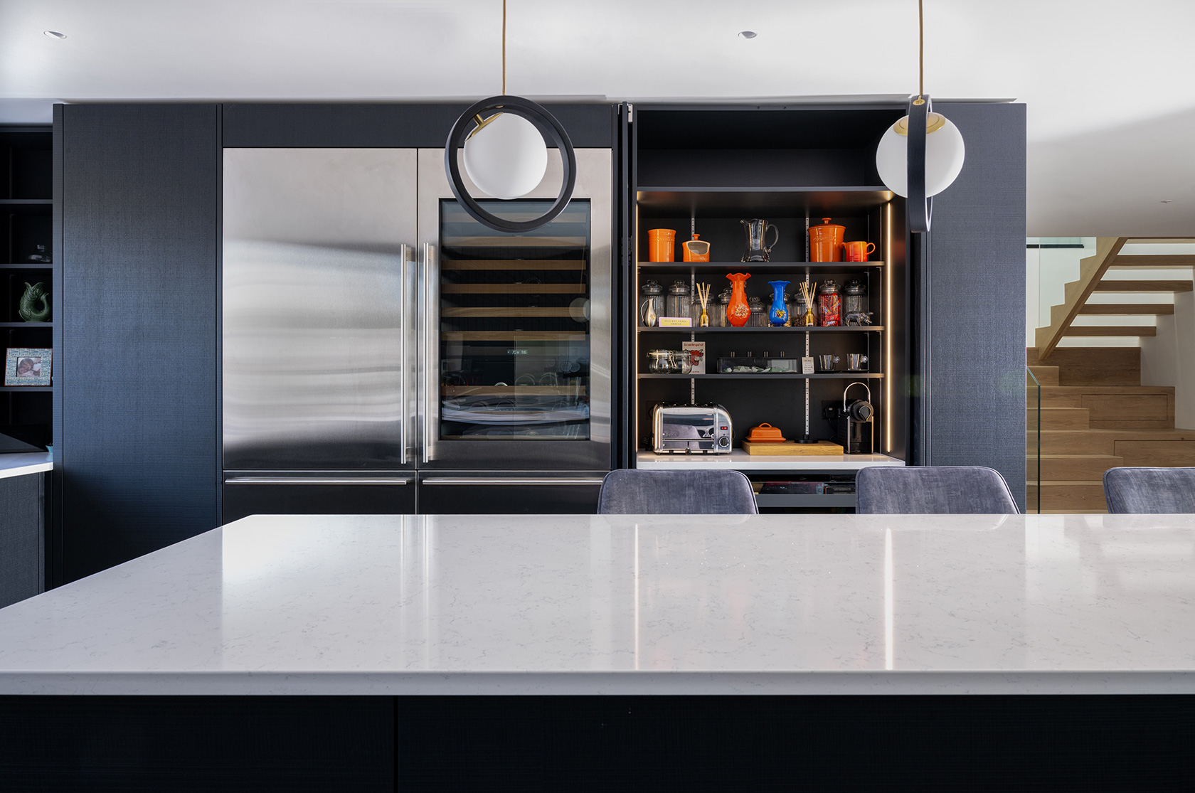 Padstow Contemporary pocket doors