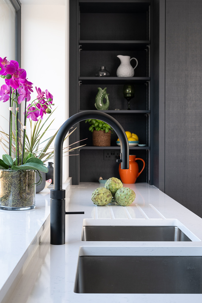 Padstow Contemporary Quooker tap detail